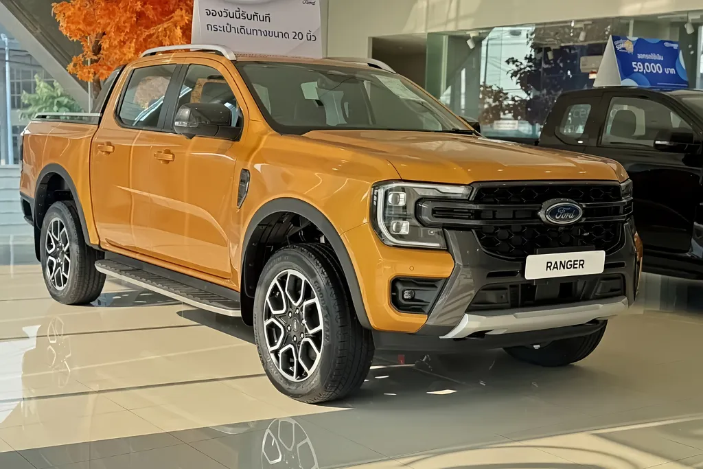 Ford Ranger Wildtrak V6 3.0L 4x4 AT ด้านข้าง
