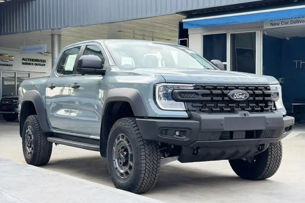 Ford Ranger Super Duty Double Cab 3.0L V6 Turbo Diesel 4WD 10AT 2026 สีเทา