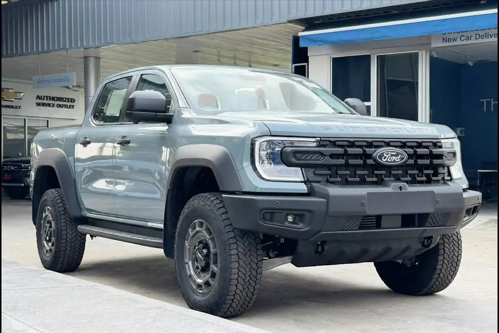 Ford Ranger Super Duty Double Cab 3.0L V6 Turbo 4WD 10AT 2026 สีเทา