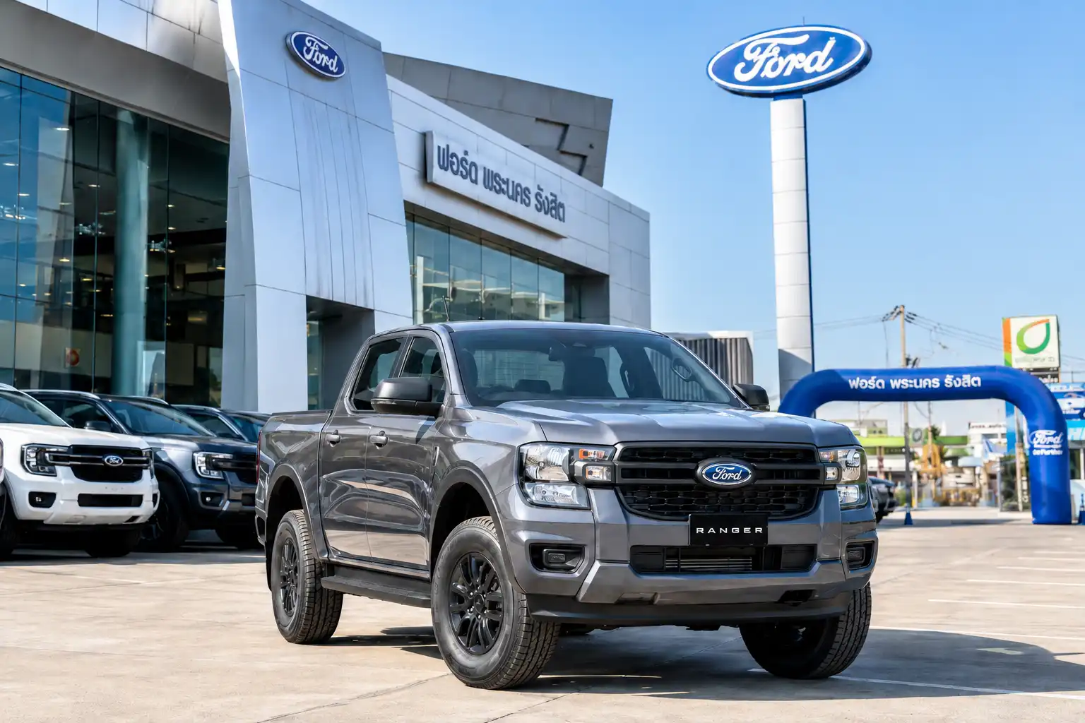 Ford Ranger XL Plus Double Cab 2.0L Turbo HR 10AT 2026 4 ประตู ล้อ 17 นิ้ว