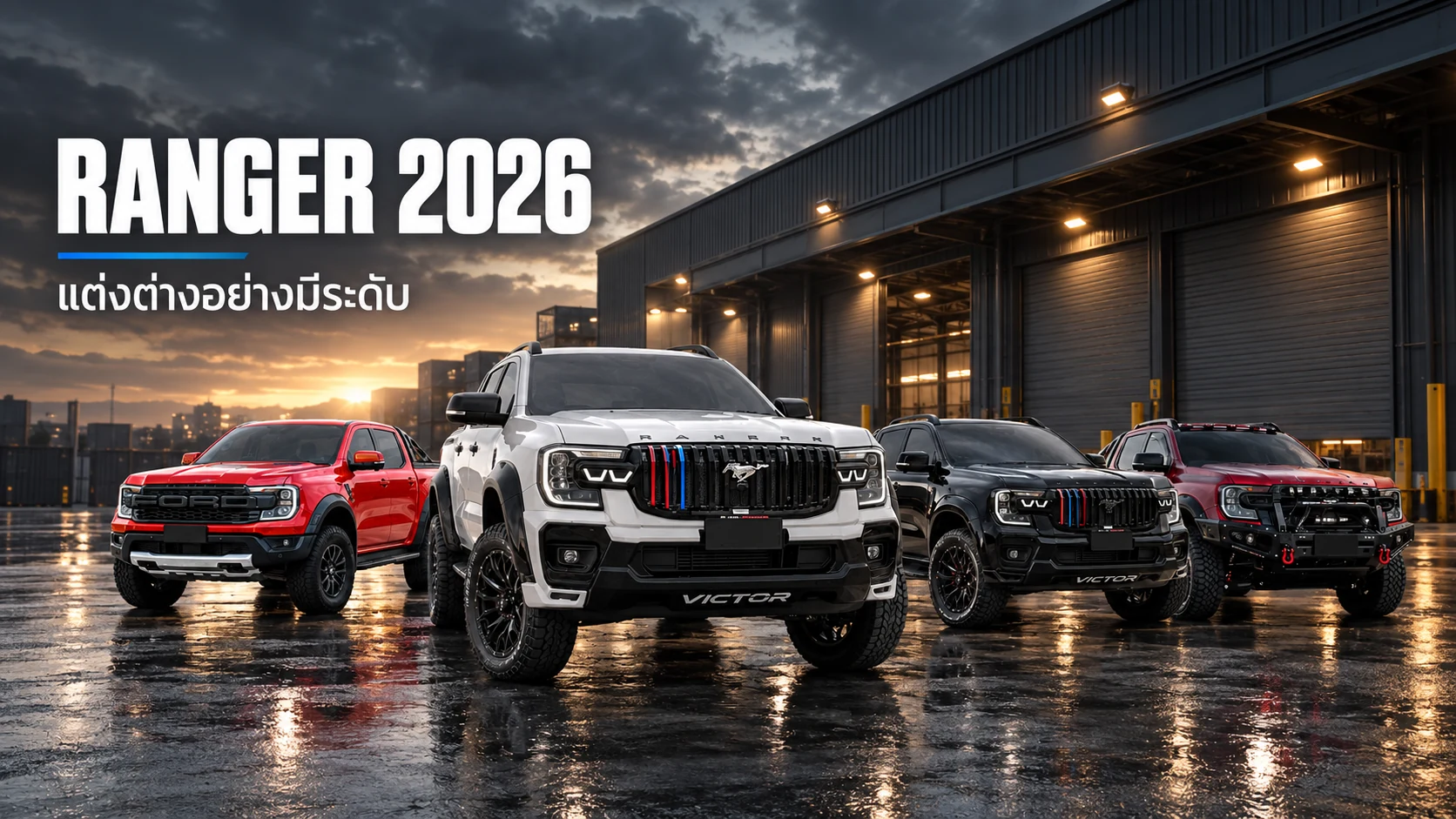 Ford Ranger 2026 แต่งครบคัน