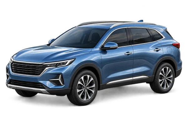 ภาพประกอบรถ SUV สีน้ำเงิน